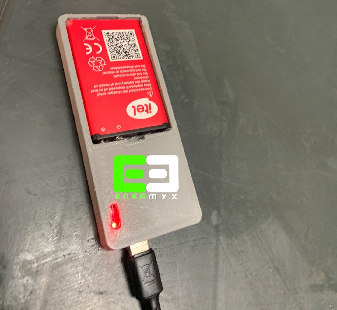 TP4056 Li-ion Battery Charging Enclosure